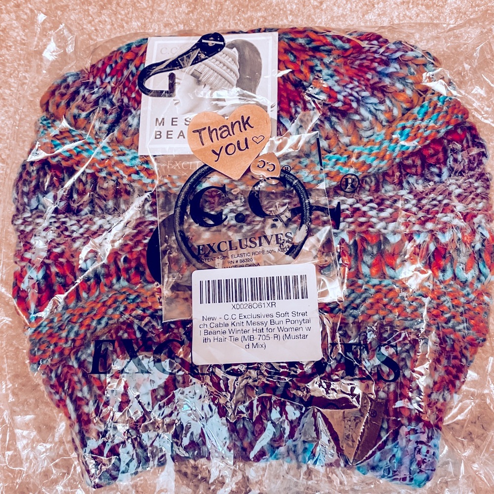 CC bun hat